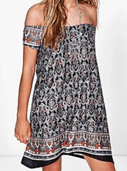 off the shoulder boho